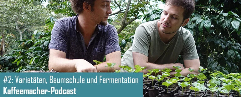 Kaffeemacher:innen-Podcast: Varietäten, Baumschule und Fermentation
