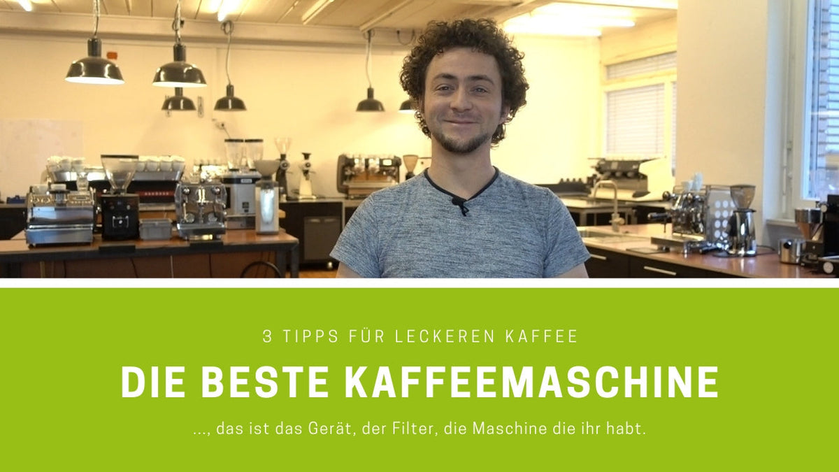 Die beste Kaffeemaschine für Zuhause … | Youtube-Channel der Kaffeemacher