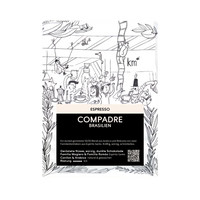 Unser Kaffee "APAS" Vorderansicht mit Label