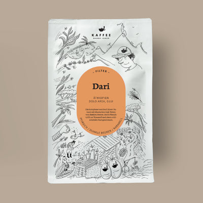 Dari, Filterkaffee aus Äthiopien