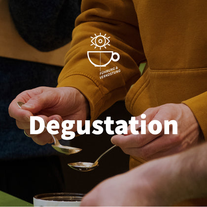 Degustation in unserer Rösterei, Basel